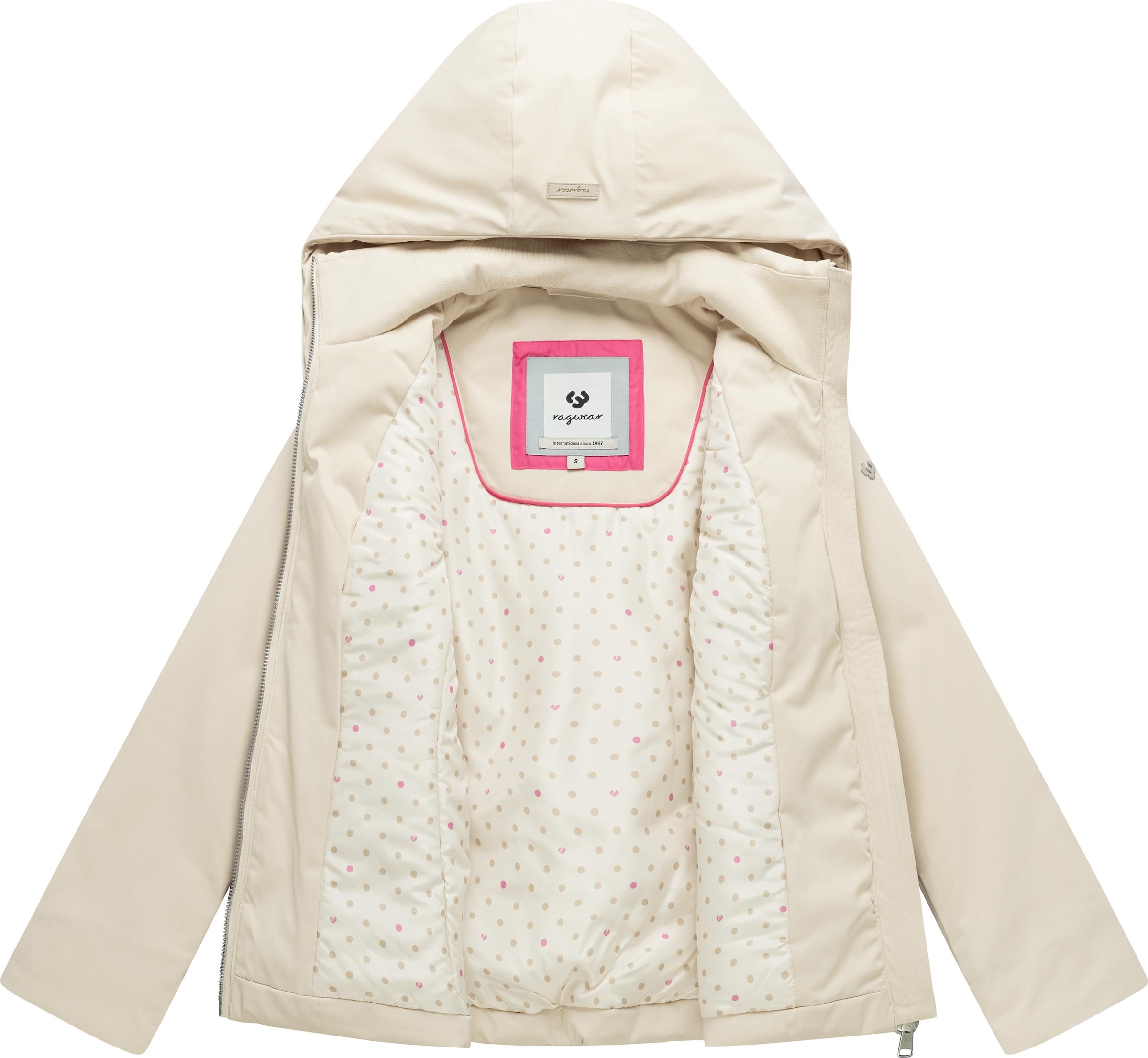Ragwear Functionele jas 'Annona Y' in Beige
