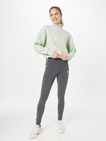 ADIDAS SPORTSWEAR Skinny Sportbyxa 'Essentials' i grå