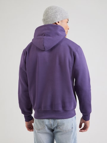 Bluză de molton de la Carhartt WIP pe mov
