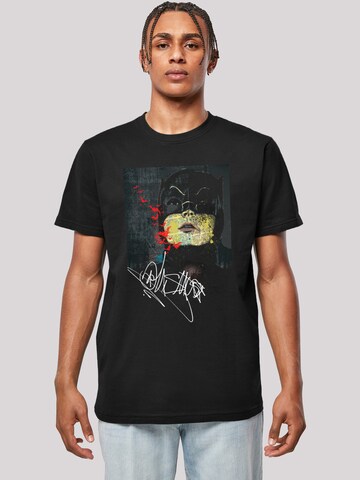 F4NT4STIC T-Shirt 'DC Comics Superhelden Batman Signature Painting' in Schwarz: Vorderseite