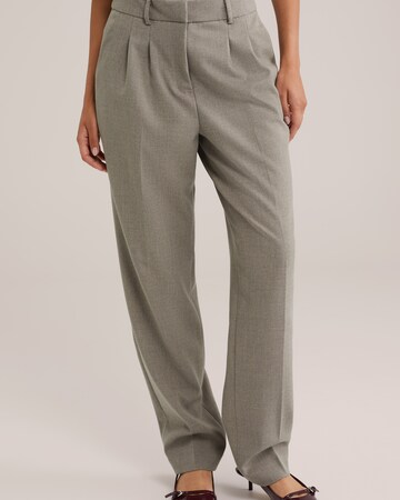 WE Fashion Regular Hose in Grau: Vorderseite