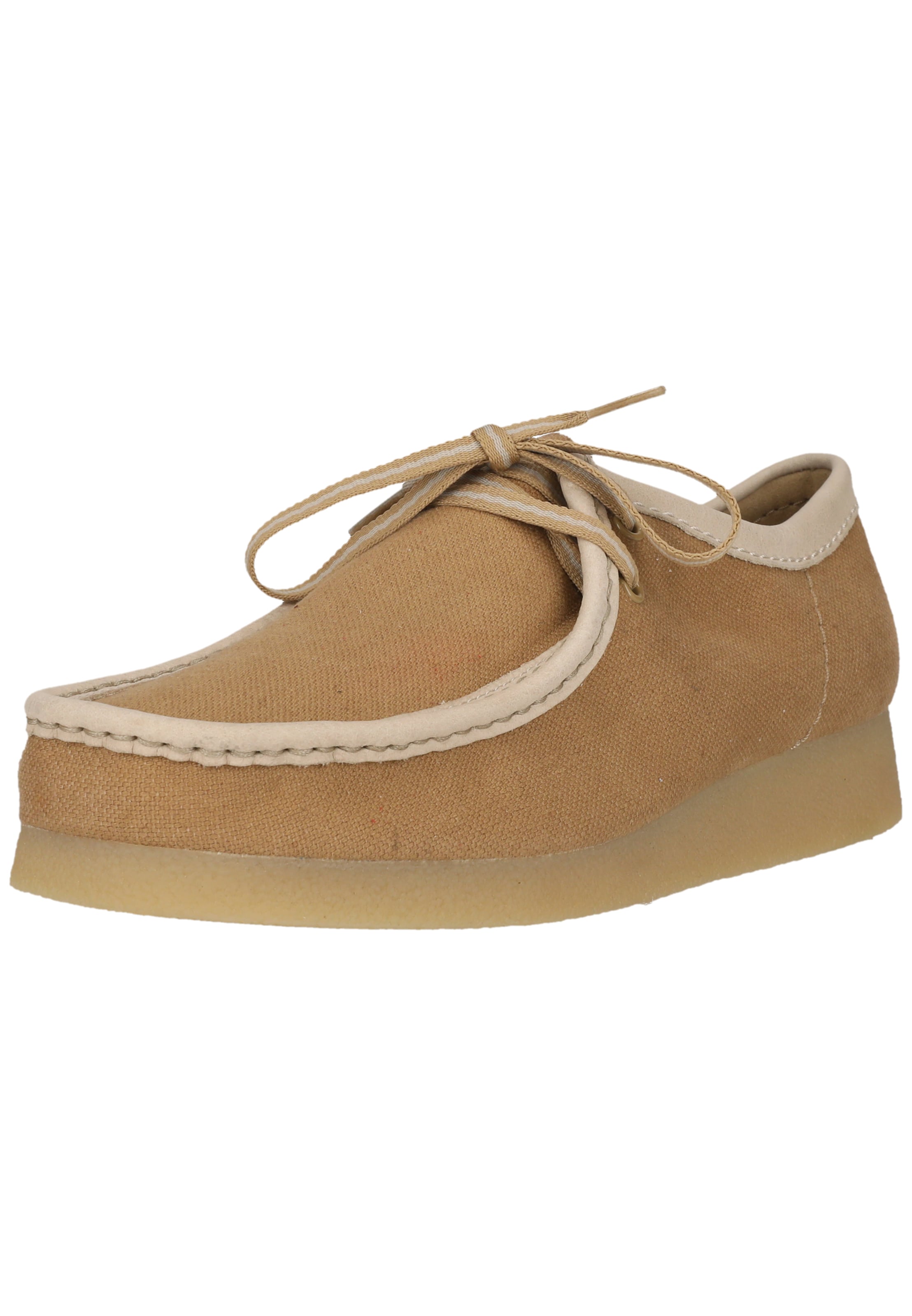 CLARKS Schnürschuhe 'Wallabee EVO' in hellbraun, Produktansicht