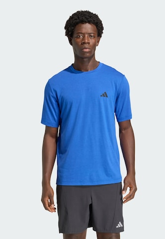 T-Shirt fonctionnel 'Essentials Feelready' ADIDAS PERFORMANCE en bleu : devant