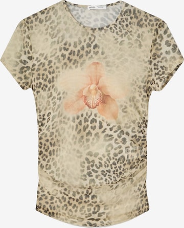 Bershka Paita värissä beige: etupuoli