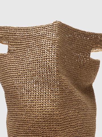 Borsa a mano di SELECTED in marrone