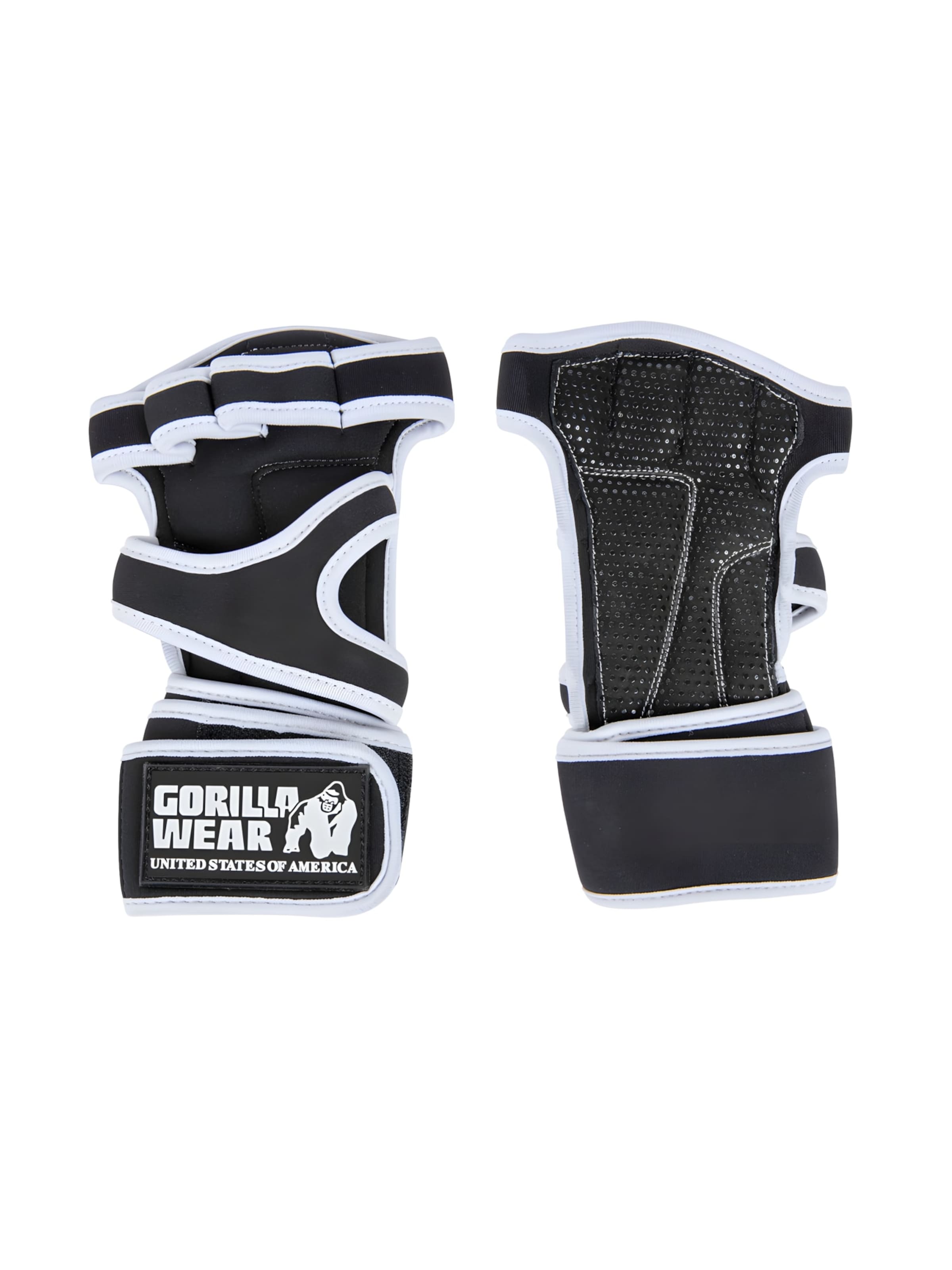 Gants de sport Gorilla Wear en noir : devant