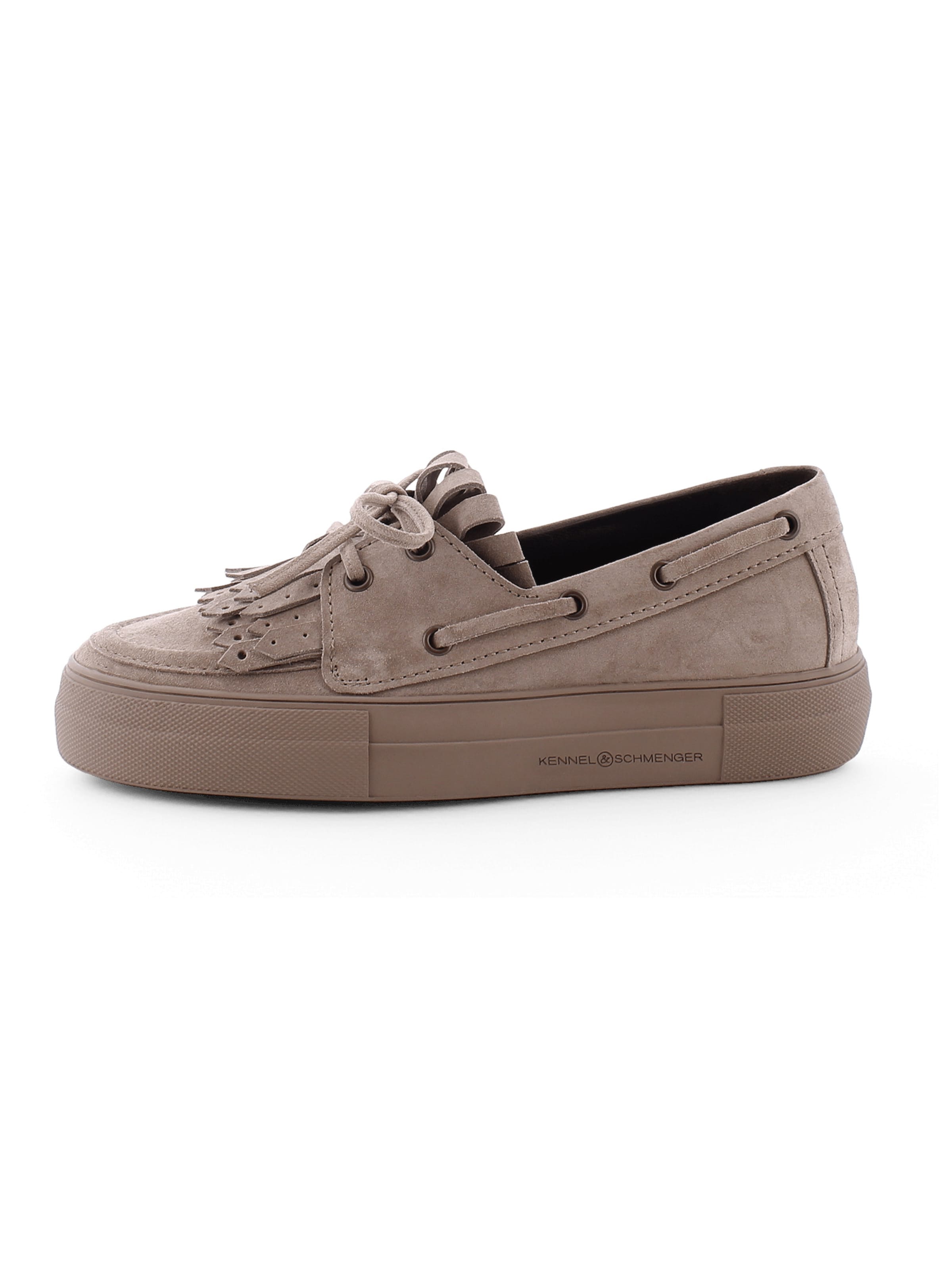 Chaussure basse ' ALEC ' Kennel & Schmenger en beige : devant