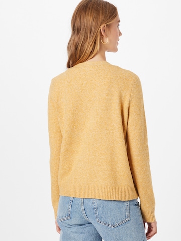 VERO MODA - Casaco de malha 'Doffy' em amarelo