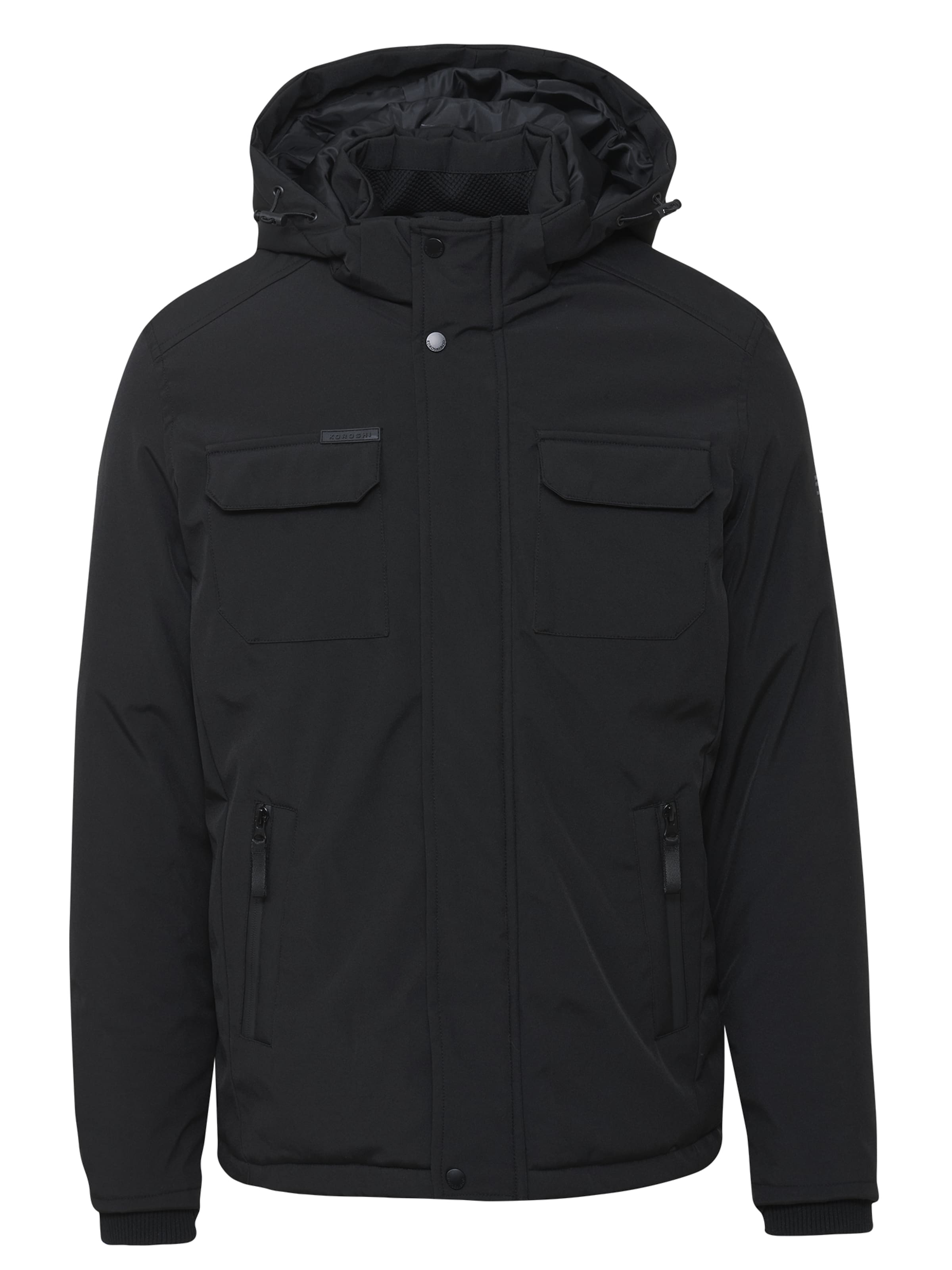 Janker di KOROSHI in nero: frontale