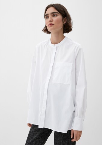 s.Oliver BLACK LABEL Blouse in White: front