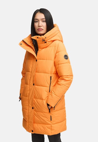 MARIKOO Winter coat 'Karumikoo XVI' in Orange