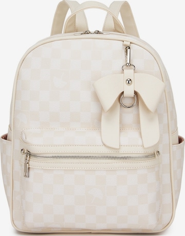 Miss Lulu Rucksack in Beige: Vorderseite