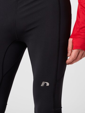 Skinny Pantalon de sport Newline en noir