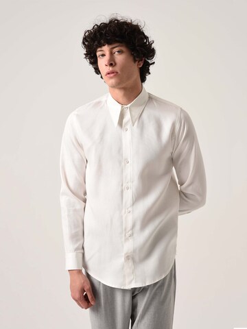 Antioch Regular fit Button Up Shirt in White