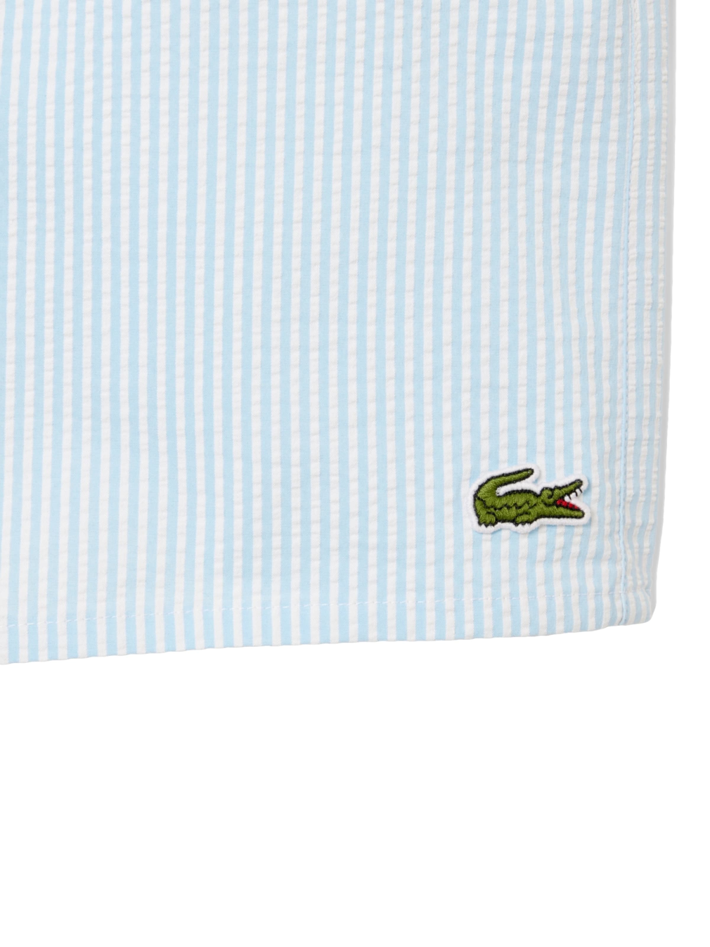 LACOSTE Badeshorts in Blau