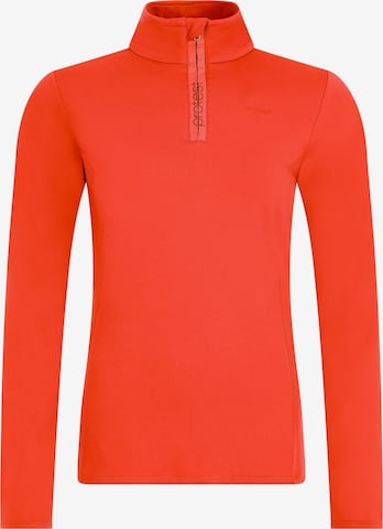 PROTEST Sportsweatshirt 'REFABRIZ' in Rot: Vorderseite