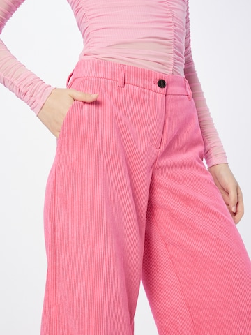 Noisy may Wide leg Trousers 'PINOLA' in Pink