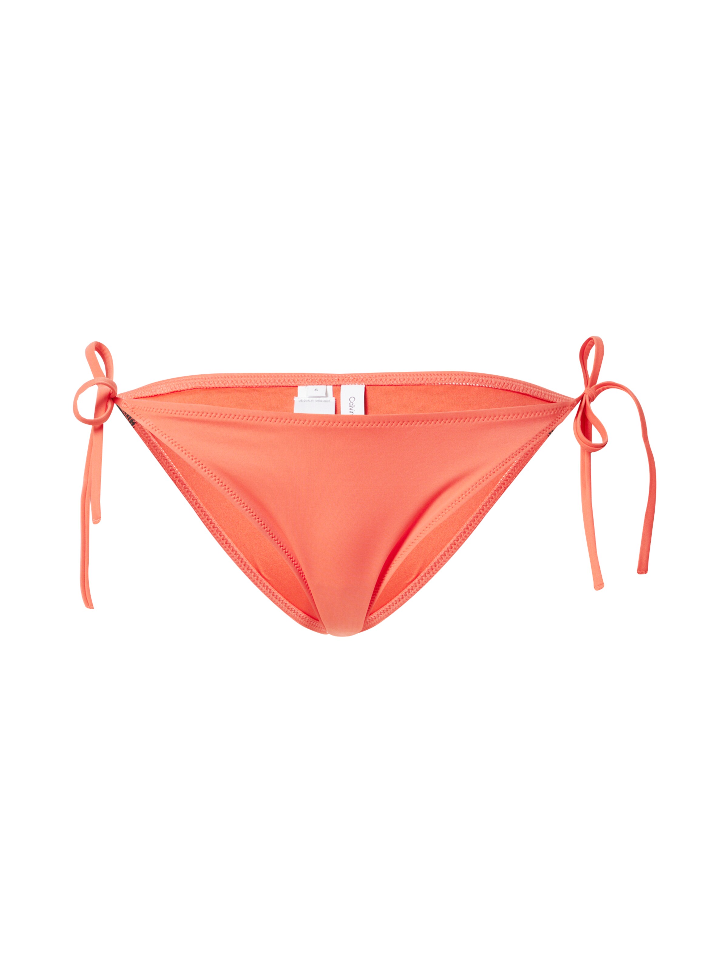 Bas de bikini Calvin Klein Swimwear en orange : devant