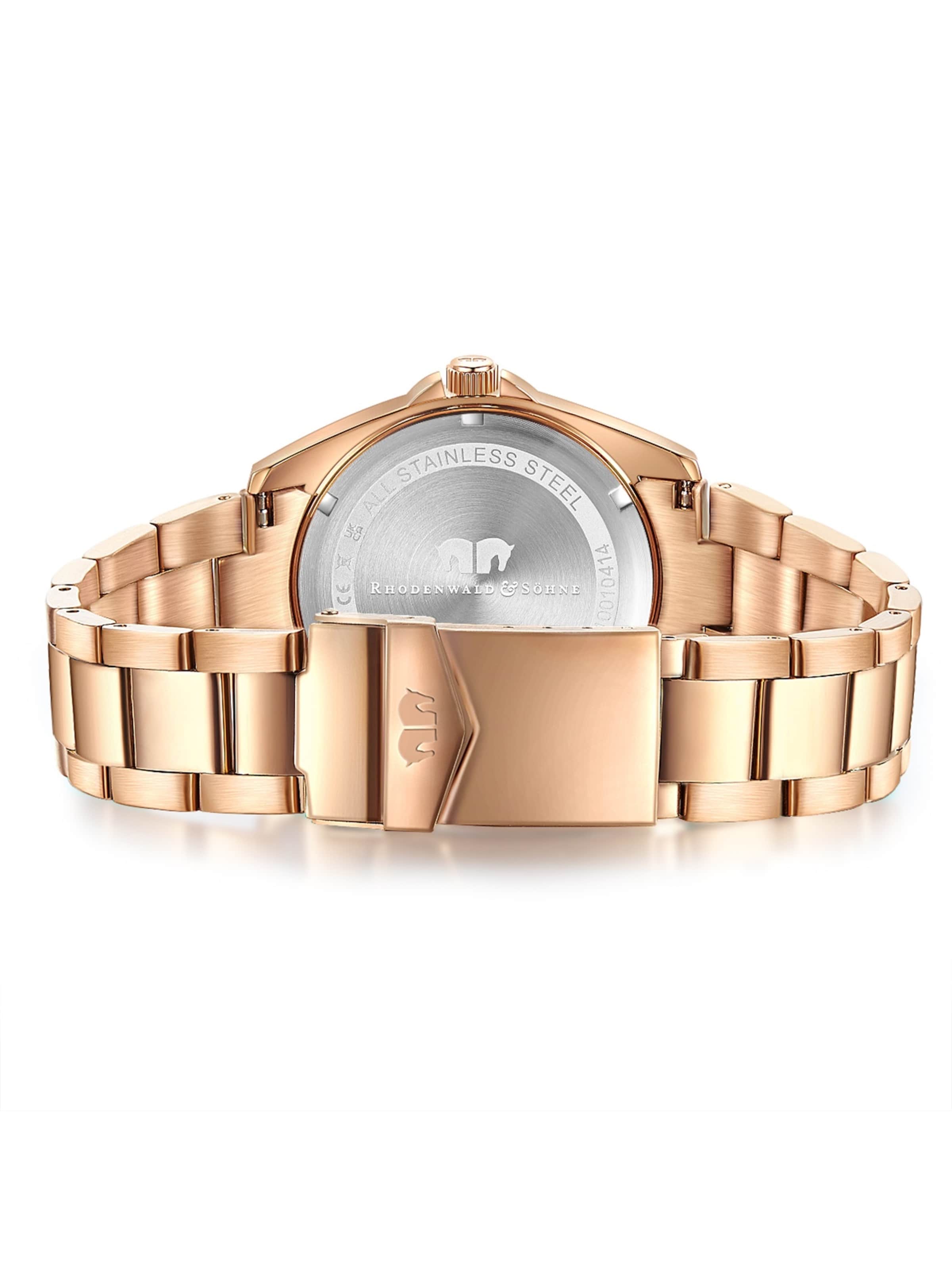 Rhodenwald & Söhne - Reloj analógico en oro