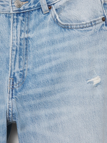 évasé Jean Pull&Bear en bleu