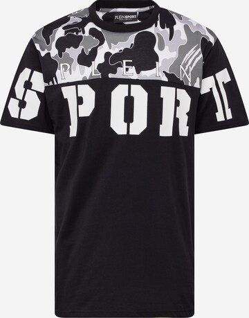 T-Shirt Plein Sport en noir : devant