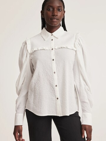 Odd Molly Bluse 'Avery' in Weiß: Vorderseite