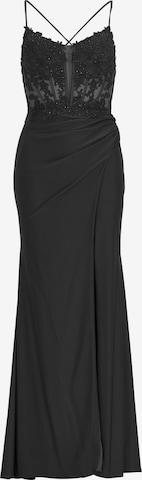 HEY KYLA Abendkleid in Schwarz: Vorderseite