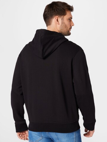 Calvin Klein Jeans Zip-Up Hoodie in Black