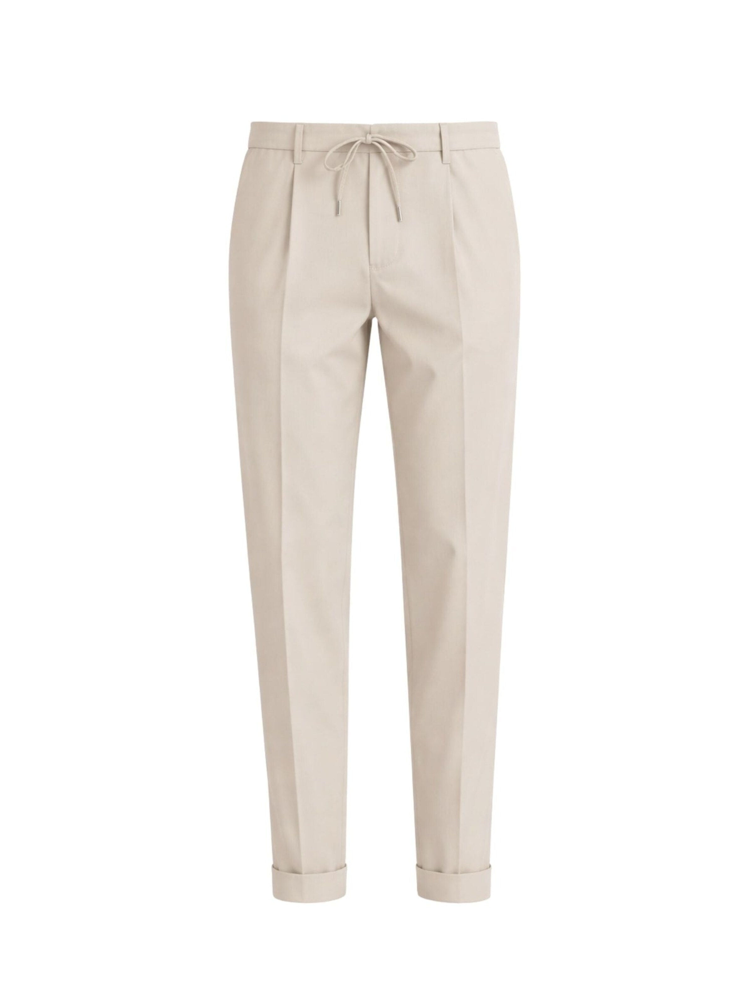 Baggy Pantaloni di Briglia in beige: frontale
