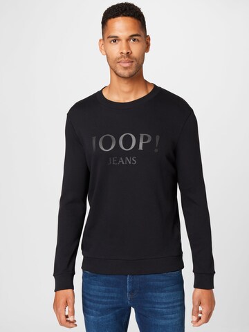 JOOP! Jeans Sweatshirt 'Alfred' in Black: front