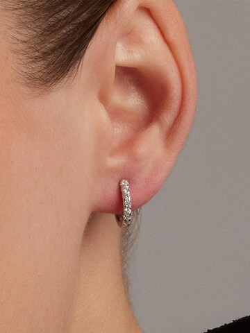 Luxenter Earrings 'Meri' in Silver