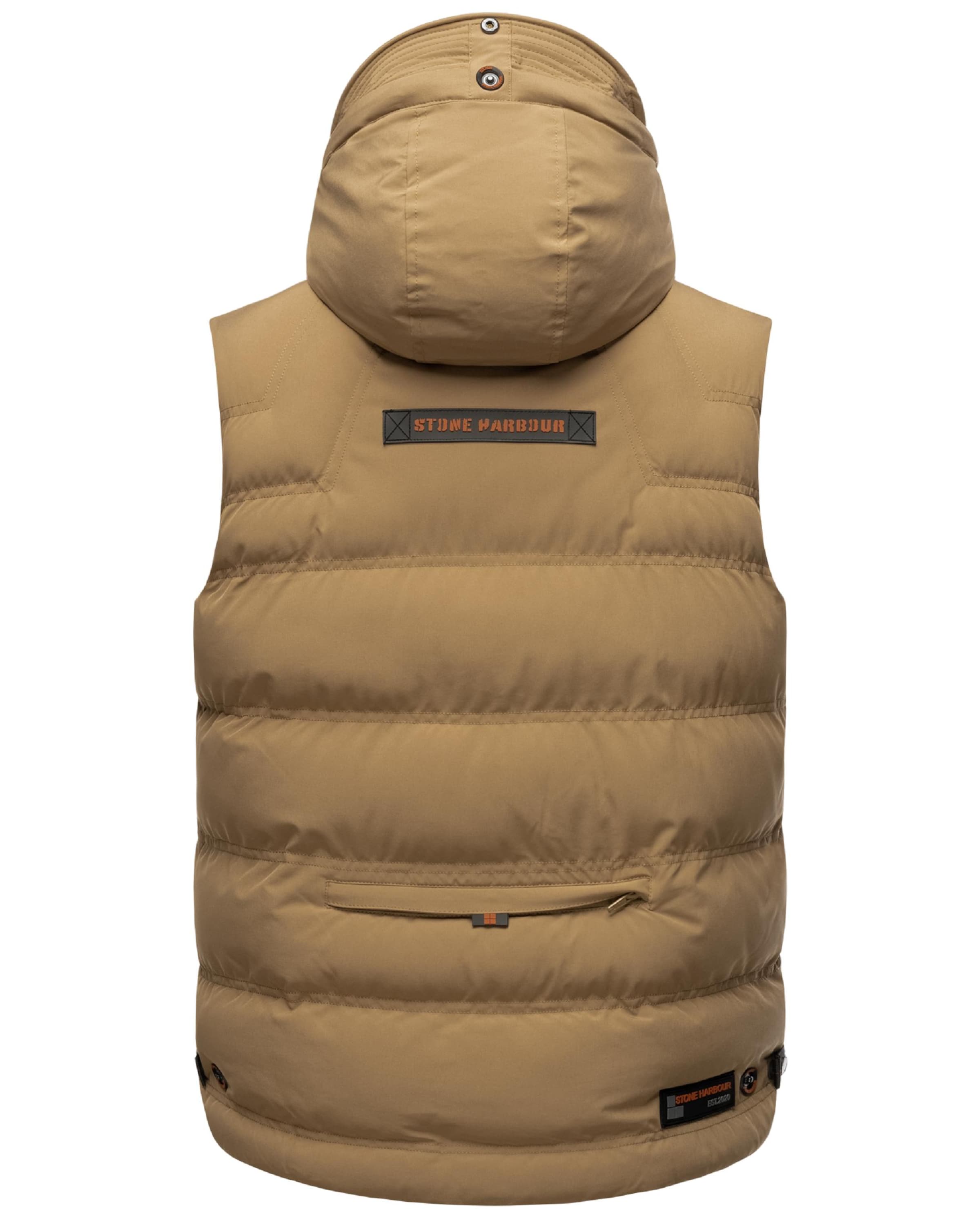 Gilet 'Egoor' di STONE HARBOUR in marrone