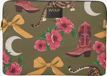 Sac d’ordinateur portable 'Daily' Wouf en vert : devant