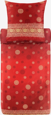 BASSETTI Duvet Cover in Red: front