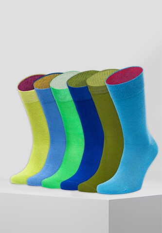 Von Jungfeld Socken 'Stiller Ozean' in Blau