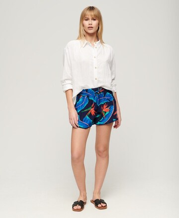Superdry Loosefit Broek in Blauw