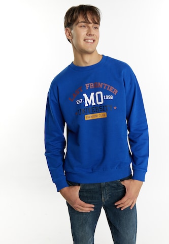 MO Sweatshirt 'Mimo' in Blue: front