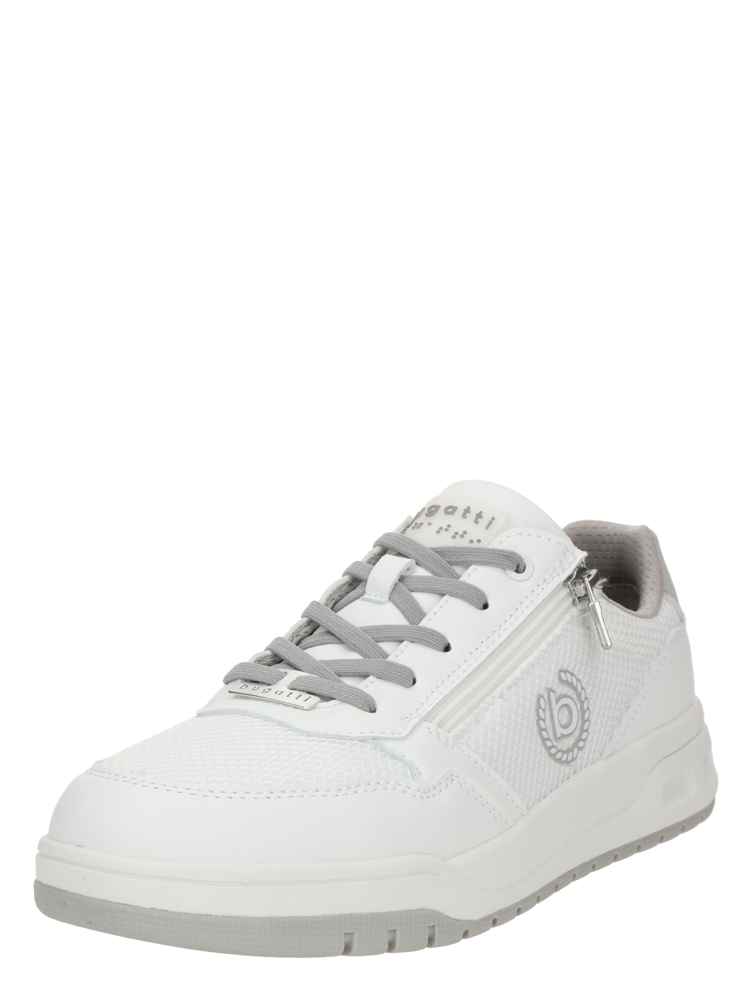bugatti Låg sneaker i vit: framsida