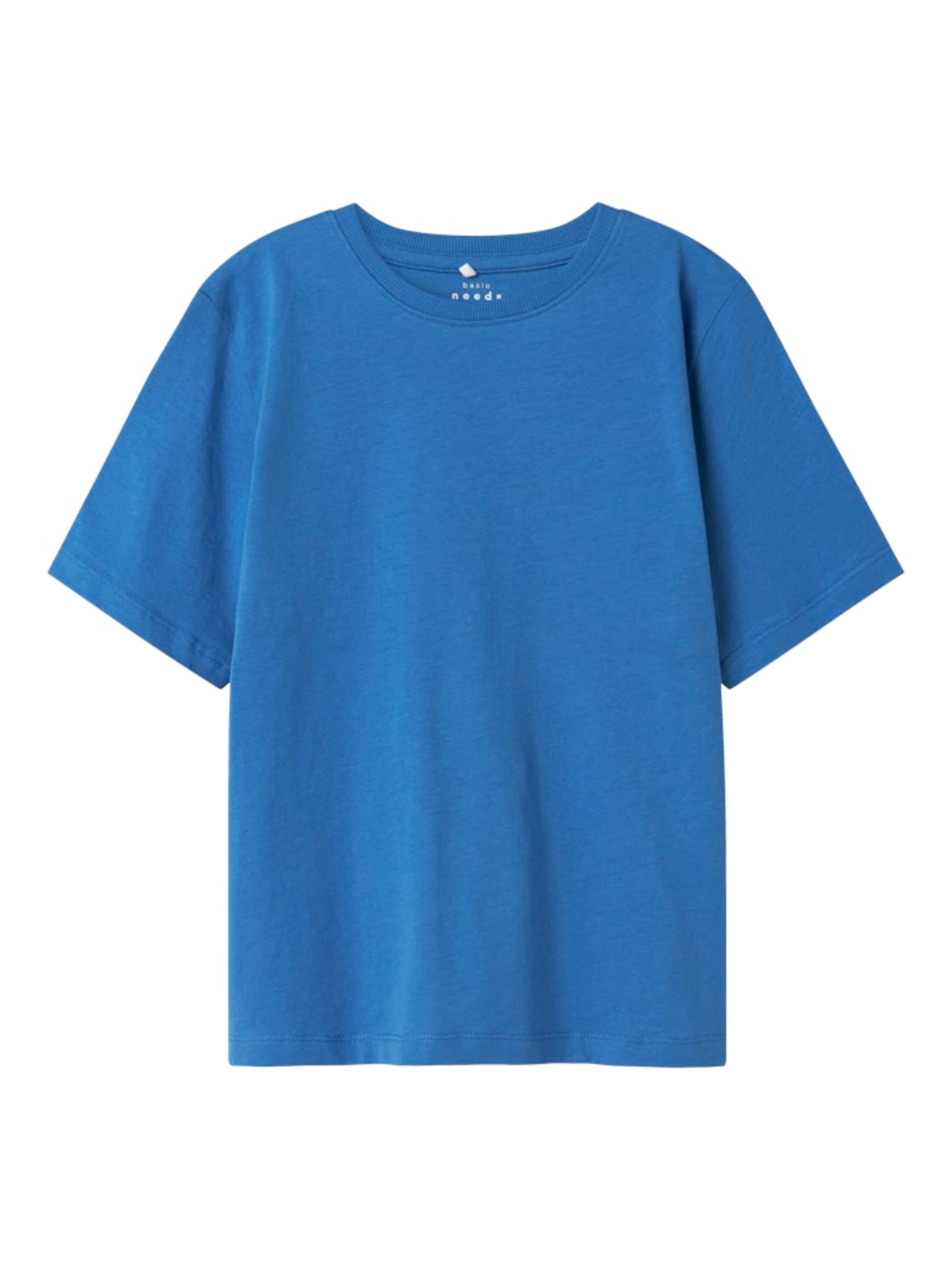 NAME IT Μπλουζάκι 'NKMVobbo' σε μπλε: μπροστά