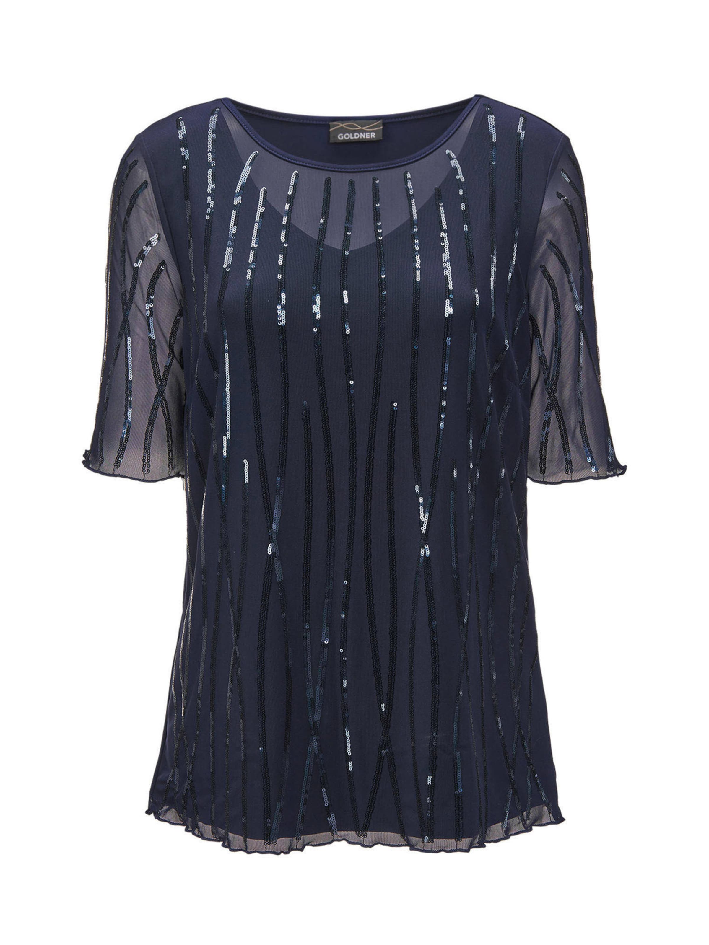 Goldner Shirt in Blauw: voorkant