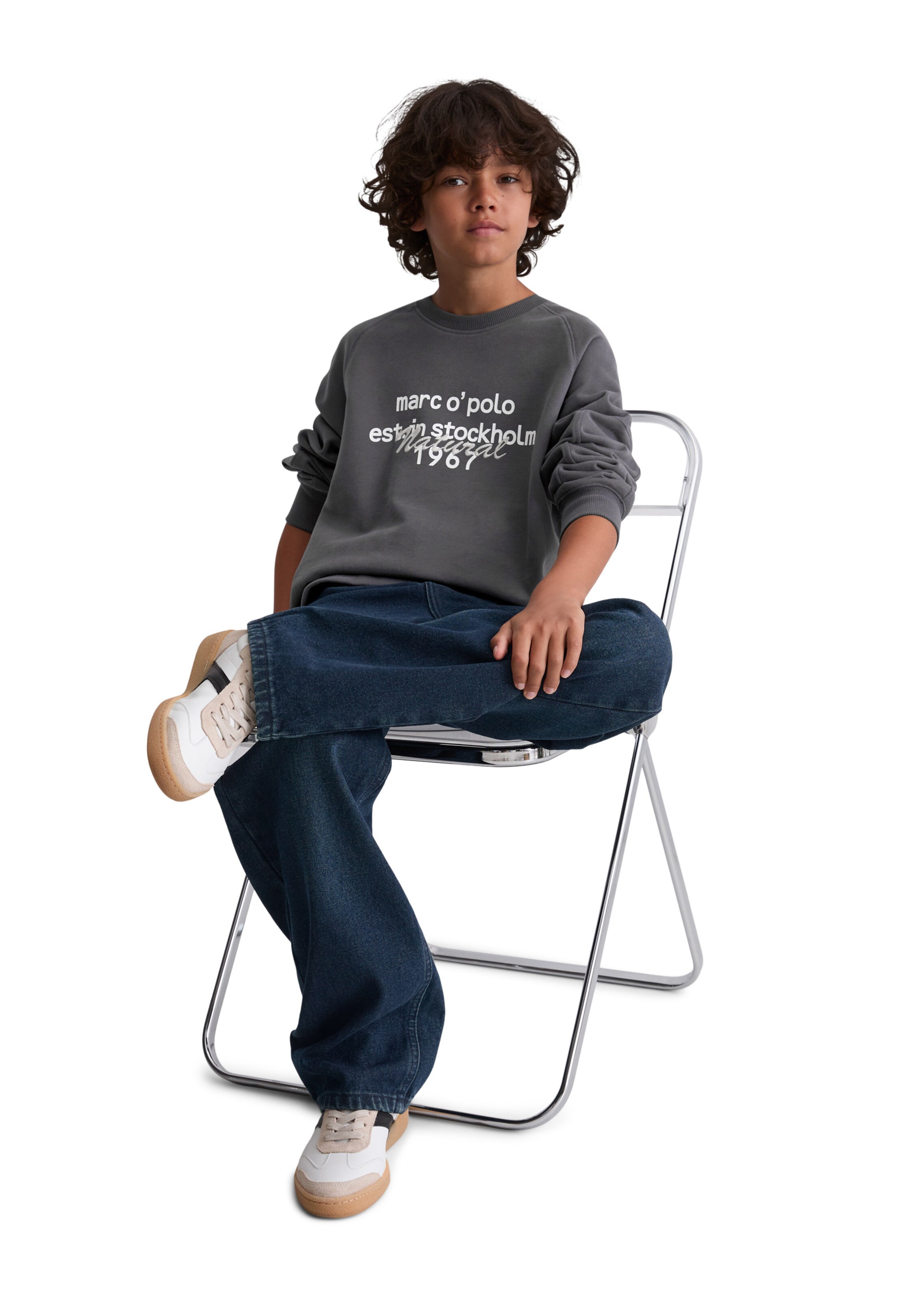 Marc O'Polo Sweatshirt in Black