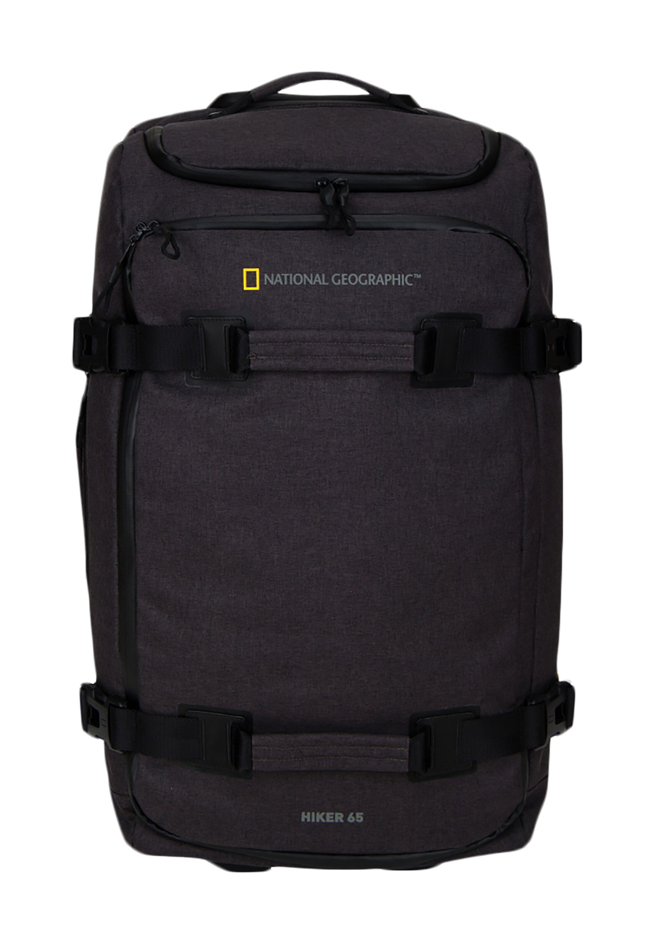 National Geographic Travel Bag 'Expedition' in Black: front