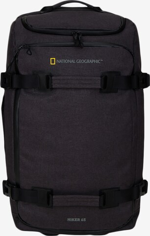 National Geographic Reisetasche 'Expedition' in Schwarz: predná strana