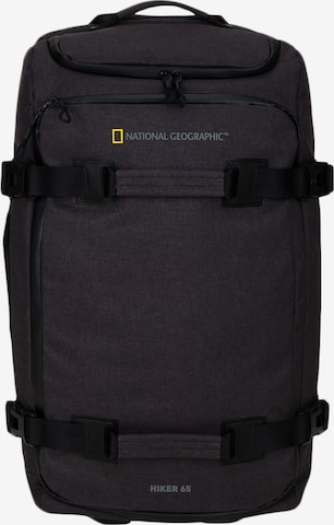 National Geographic Travel Bag 'Expedition' in Black: front
