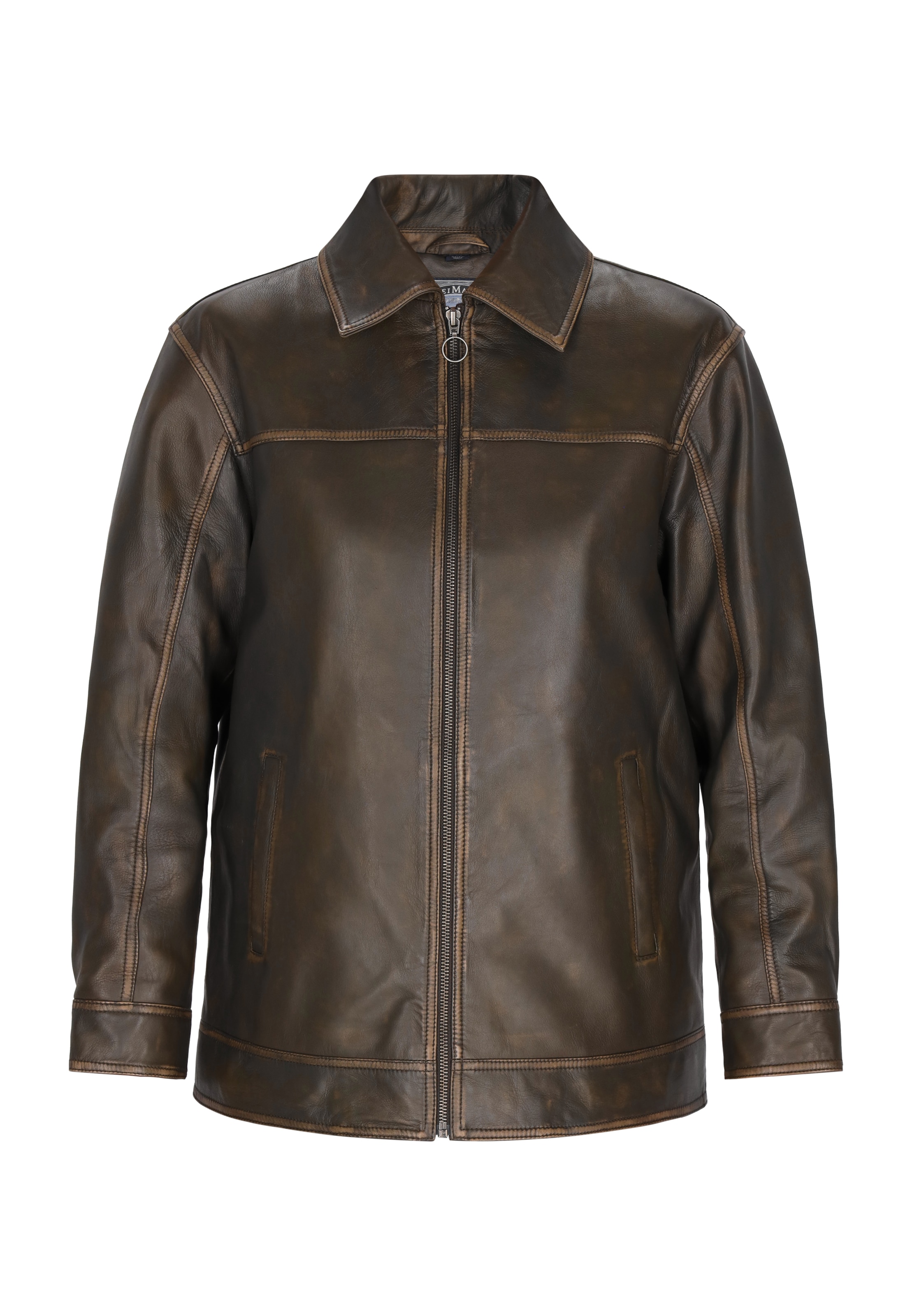 Giacca di mezza stagione di DreiMaster Vintage in marrone: frontale