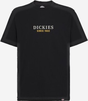 DICKIES T-shirt 'PARK' i svart: framsida