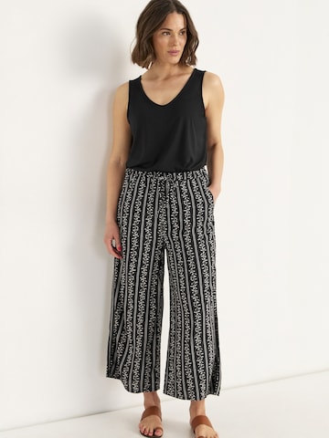 Cellbes of Sweden Wide leg Broek in Zwart