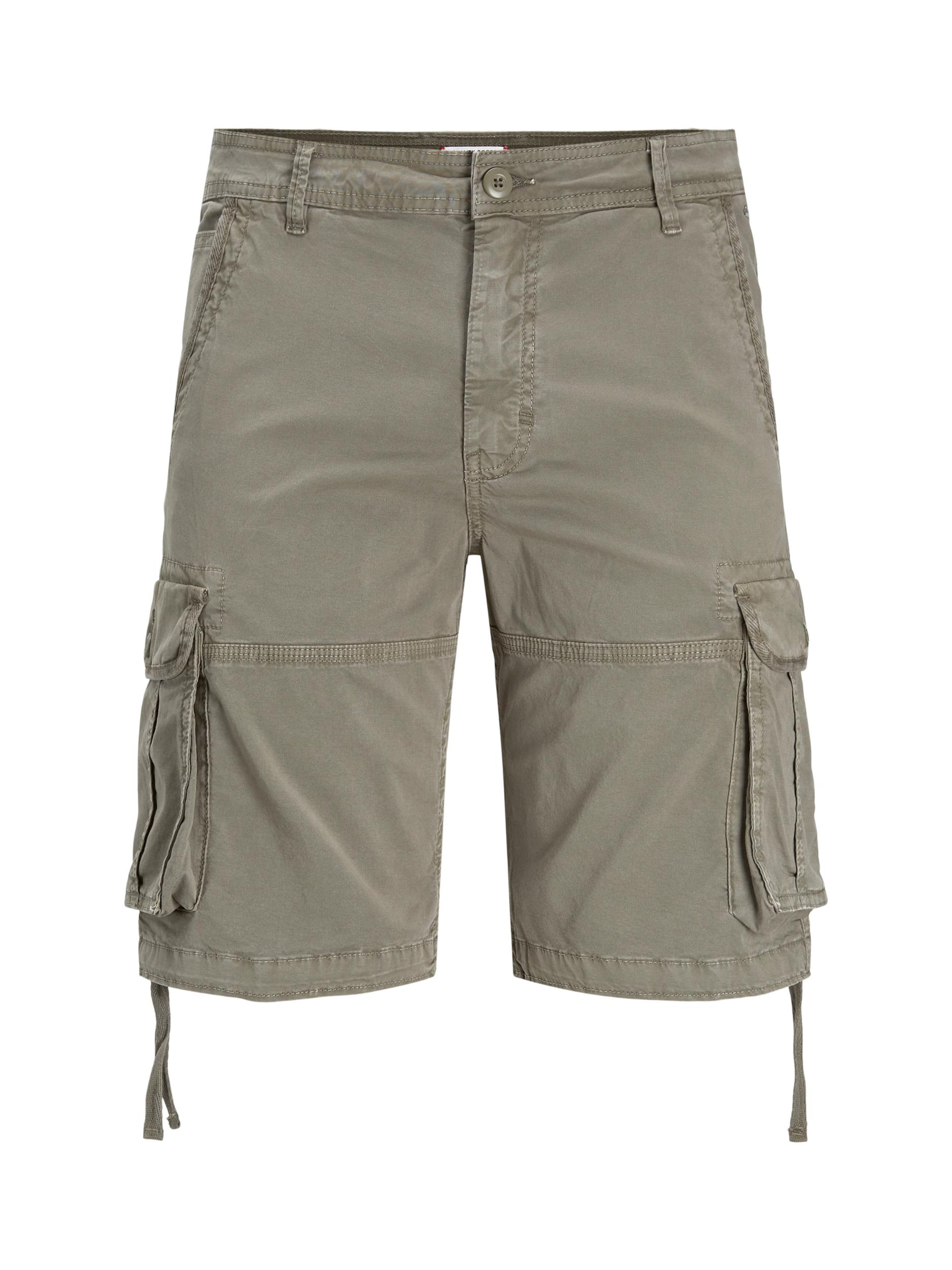 JACK & JONES Cargobroek 'Zeus' in Groen: voorkant