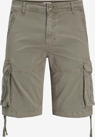 Pantalon cargo 'Zeus' JACK & JONES en vert : devant