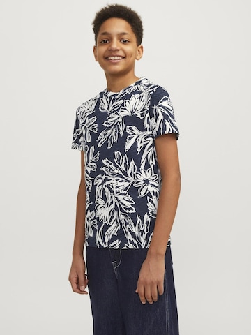 Jack & Jones Junior Shirt 'Lafayette' in Blauw: voorkant